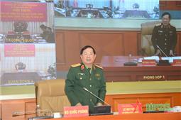 Thượng tướng Lê Huy Vịnh chủ trì Hội nghị tổng kết công tác cải cách hành chính và xây dựng Chính phủ điện tử